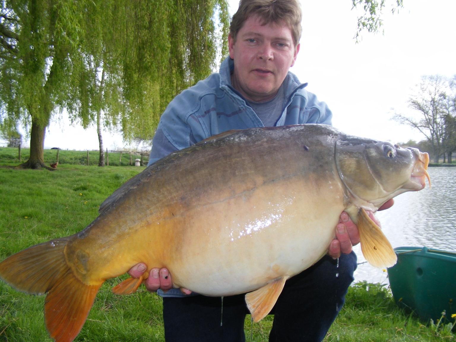 Carp Lakes in Northern France