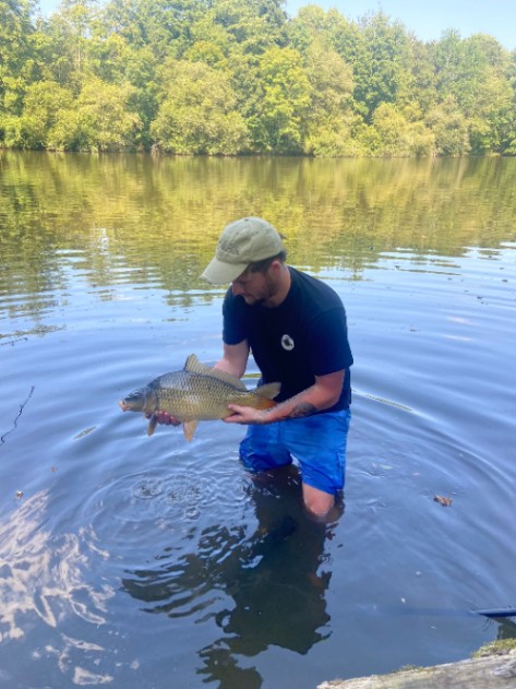 Kingfisher Lake – Carp France – 19 August, 2023