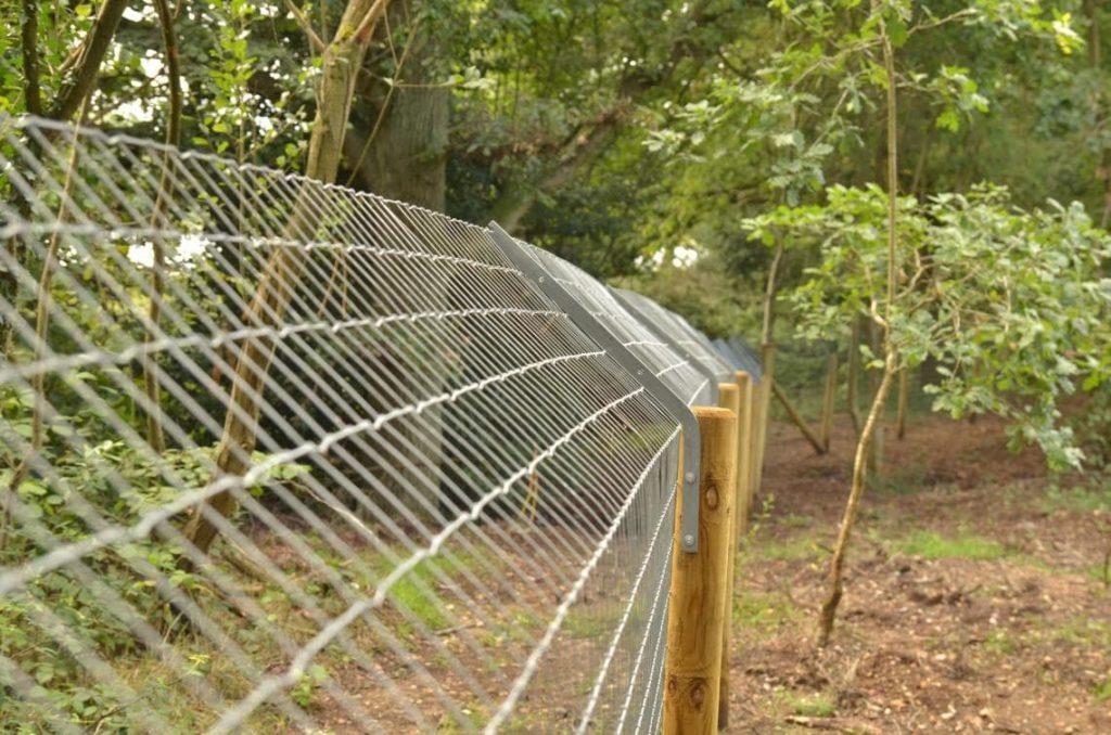 An otter proof fence