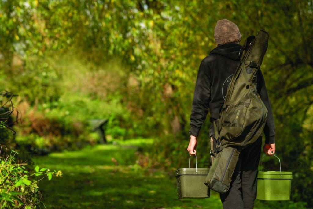 Travel light when stalking carp
